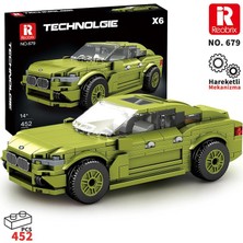 Reobrix Creator 679 Bmw X6 Araba Suv Yaratıcı Yapı Blok Seti Building Blocks - 452 Parça