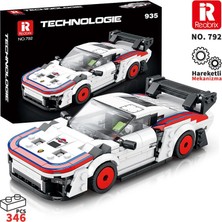 Reobrix Creator 792 Porsche 935 Spor Araba Yaratıcı Yapı Blok Seti Building Blocks - 346 Parça