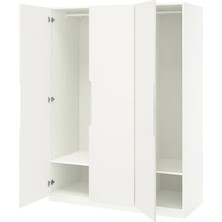 IKEA Beyaz Ferah Kapaklı Gardırop
