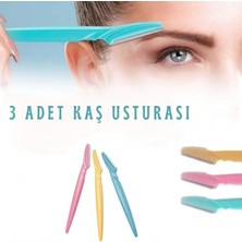 Indispensablely Tinkle Kaş Usturası 3'lü Set - Mükemmel Kaşlar İçin Hassas Ve Etkili Aracınız