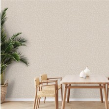 Adawall Muse Koleksiyonu 25109-2 Bej Krem Dokulu Modern Duvar Kağıdı 1.06X15.6M, 16.5m²