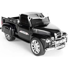 Indispensablely Şarjlı Nostaljik Çalar Kamyon Bluetooth Fm Radyo Tf Mp3 Siyah