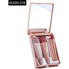 Indispensablely Aynalı Makyaj Fırça Seti