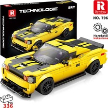 Reobrix Creator 796 Dodge Srt Hellcat Spor Araba Yaratıcı Yapı Blok Seti Building Blocks - 336 Parça