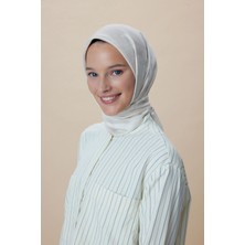 Maisa Nüve Tivil Ipek Eşarp 90*90 cm - Açık Bej