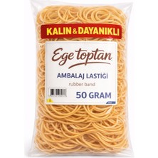 Ege Toptan Ambalaj Lastiği 50 gr Kauçuk Esnek Dayanıklı