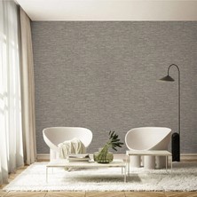 Adawall Muse Koleksiyonu 25106-5 Vizon Textile Dokulu Duvar Kağıdı 1.06X15.6M, 16.5m²