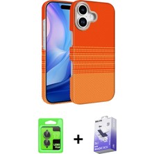 BUTİMAR'S iPhone 17 Doruk Serisi - Siyah Bilvis 5in1 5d Magic Hayalet Cam Ekran Koruyucu + Gri Raze Metal Kamera Lens