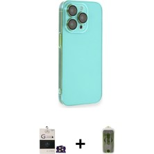 BUTİMAR'S iPhone 14 Pro Max Siluet Minimal Özel Seri - Siyah Joko Magic 5d Hayalet Cam + Gold Bilvis Titan Kamera Lens