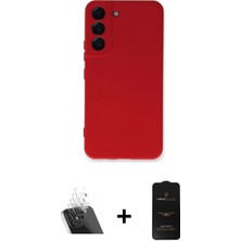 BUTİMAR'S Galaxy S23 Plus Ahenk Serisi - Siyah 6d Antistatik Mat Seramik Hayalet Nano Ekran Koruyucu + Şeffaf Kamera Lens Koruma Cam