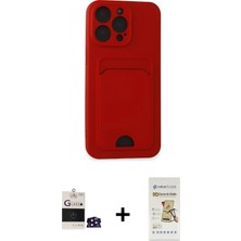 BUTİMAR'S iPhone 14 Pro Max Vadi Çizgi Prime - Siyah Mat Seramik Nano Ekran Koruyucu + Derin Mor Bilvis Titan Kamera Lens