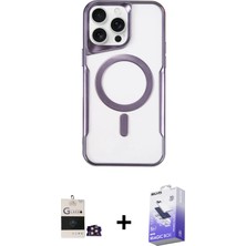 BUTİMAR'S iPhone 14 Pro Max Yadigar Klasik Özel Seri - Siyah Bilvis 5in1 5d Magic Hayalet Cam Ekran Koruyucu + Gold Bilvis Titan Kamera Lens