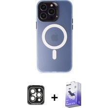 BUTİMAR'S iPhone 15 Pro Max Kozmos Çizgi Prime - Siyah Bilvis 5in1 5d Magic Hayalet Cam Ekran Koruyucu + Gri Pvd Metal Kamera Lens