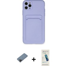 BUTİMAR'S iPhone 11 Pro Max Vadi Çizgi Prime - Şeffaf Pasifik Cam Ekran Koruyucu + Siyah Shine Kamera Lens Koruma Cam