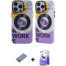 BUTİMAR'S iPhone 13 Pro Max Nova Doku Koleksiyonu - Siyah Bilvis 5in1 5d Magic Hayalet Cam Ekran Koruyucu + Gökkuşağı Shine Kamera Lens Koruma Cam