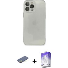 BUTİMAR'S iPhone 13 Pro Max Ahenk Doku - Siyah Bilvis 5in1 3D Magic Cam Ekran Koruyucu + Yeşil Renkli Kamera Lens Koruma Cam