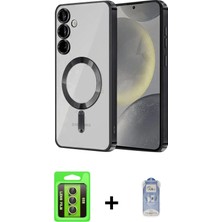 BUTİMAR'S Galaxy S23 Nova Işık Özel Seri - Siyah Joko Magic 5d Cam + Sarı Raze Metal Kamera Lens