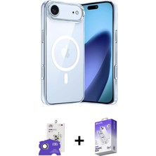 BUTİMAR'S iPhone 17 Air Ahenk Minimal Serisi - Siyah Bilvis 5in1 3D Magic Cam Ekran Koruyucu + Gold Bilvis Titan Kamera Lens