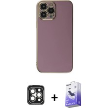 BUTİMAR'S iPhone 15 Pro Max Yankı Serisi - Siyah Bilvis 5in1 5d Magic Hayalet Cam Ekran Koruyucu + Gri Pvd Metal Kamera Lens