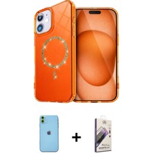 BUTİMAR'S iPhone 11 Kıvılcım Form Prime - Siyah Bilvis 3D Mat Cam Ekran Koruyucu + Yeşil Neon Fosforlu Kamera Lens