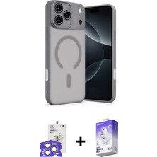 BUTİMAR'S iPhone 17 Pro Max Çekirdek Klasik Özel Seri - Siyah Bilvis 5in1 3D Magic Cam Ekran Koruyucu + Gümüş Bilvis Titan Kamera Lens