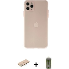 BUTİMAR'S iPhone 11 Pro Max Atlas Minimal Prime - Siyah Joko Magic 5d Hayalet Cam + Mavi Renkli Kamera Lens Koruma Cam