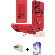 BUTİMAR'S iPhone 13 Pro Max Vadi Form Prime - Siyah Bilvis 5in1 3D Magic Cam Ekran Koruyucu + Gold Pers Alüminyum Kamera Lens