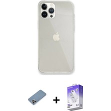 BUTİMAR'S iPhone 13 Pro Max Vadi Asil Prime - Siyah Bilvis 5in1 3D Magic Cam Ekran Koruyucu + Gökkuşağı Shine Kamera Lens Koruma Cam