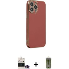 BUTİMAR'S iPhone 14 Pro Max Yankı Serisi - Siyah Joko Magic 5d Hayalet Cam + Gold Bilvis Titan Kamera Lens