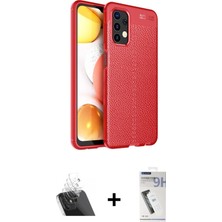 BUTİMAR'S Galaxy A13 4g Doruk Klasik Özel Seri - Şeffaf Uv Polymer Nano Ekran Koruyucu + Şeffaf Kamera Lens Koruma Cam