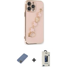 BUTİMAR'S iPhone 13 Pro Max Nova Işık Prime - Siyah Bilvis Hayalet Cam Ekran Koruyucu + Açık Yeşil Metal Kamera Lens Koruma Cam