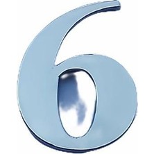 Cemax Villa Boy 6 Rakamı 8,5 cm Yapışkanlı