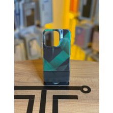 Avcı Teknoloji Market iPhone 15 Pro Uyumlu Kristal Görünümlü Geometrik Desenli Parlak Kılıf