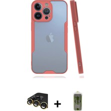 BUTİMAR'S iPhone 14 Pro Atlas Asil Serisi - Siyah Joko Magic 5d Hayalet Cam + Gold Raze Metal Kamera Lens