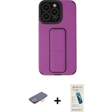 BUTİMAR'S iPhone 13 Pro Max Çekirdek Yansıma - Şeffaf Pasifik Cam Ekran Koruyucu + Turuncu Renkli Kamera Lens Koruma Cam