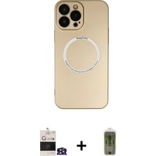 BUTİMAR'S iPhone 14 Pro Max Zirve Klasik Prime - Siyah Joko Magic 5d Hayalet Cam + Gümüş Bilvis Titan Kamera Lens