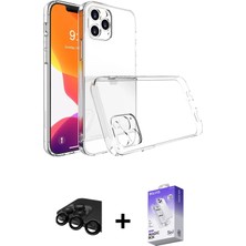 BUTİMAR'S iPhone 15 Pro Max Zirve Doku - Siyah Bilvis 5in1 3D Magic Cam Ekran Koruyucu + Siyah Raze Metal Kamera Lens