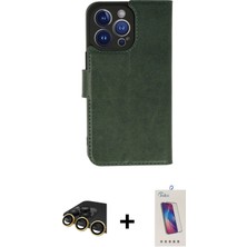 BUTİMAR'S iPhone 13 Pro Max Siluet Işık Serisi - Siyah Joko 5d Cam + Gold Raze Metal Kamera Lens