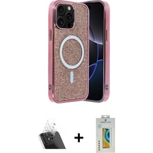 BUTİMAR'S iPhone 12 Pro Eksen Çizgi - Siyah Polymer Nano Ekran Koruyucu + Şeffaf Kamera Lens Koruma Cam