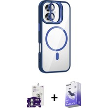 BUTİMAR'S iPhone 16 Yadigar Asil Koleksiyonu - Siyah Bilvis 5in1 5d Magic Hayalet Cam Ekran Koruyucu + Yeşil Bilvis Titan Kamera Lens