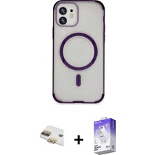 BUTİMAR'S iPhone 11 Eksen Klasik Koleksiyonu - Siyah Bilvis 5in1 3D Magic Cam Ekran Koruyucu + Gold Pers Alüminyum Kamera Lens