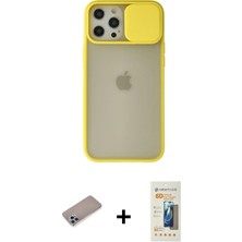 BUTİMAR'S iPhone 12 Pro Max Vadi Çizgi - Siyah 6d Mat Seramik Hayalet Nano Ekran Koruyucu + Sierra Blue Shine Kamera Lens Koruma Cam