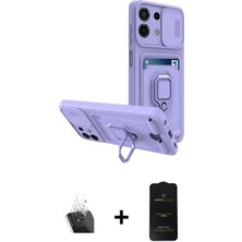 BUTİMAR'S Redmi Note 13 4g Vadi Form Prime - Siyah 6d Antistatik Mat Seramik Hayalet Nano Ekran Koruyucu + Şeffaf Kamera Lens Koruma Cam