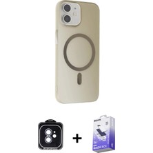 BUTİMAR'S iPhone 11 Çekirdek Modern Prime - Siyah Bilvis 5in1 5d Magic Hayalet Cam Ekran Koruyucu + Mavi Pvd Metal Kamera Lens