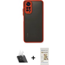 BUTİMAR'S Redmi Note 11 Pro Ahenk Çizgi Serisi - Siyah Mat Seramik Nano Ekran Koruyucu + Şeffaf Kamera Lens Koruma Cam