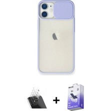 BUTİMAR'S iPhone 11 Vadi Çizgi - Siyah Bilvis 5in1 5d Magic Hayalet Cam Ekran Koruyucu + Şeffaf Kamera Lens Koruma Cam