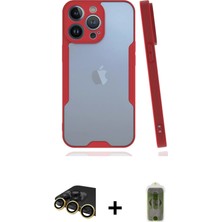 BUTİMAR'S iPhone 14 Pro Atlas Asil Serisi - Siyah Joko Magic 5d Hayalet Cam + Gold Raze Metal Kamera Lens