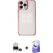 BUTİMAR'S iPhone 14 Pro Max Doruk Doku Prime - Siyah Bilvis 5in1 5d Magic Hayalet Cam Ekran Koruyucu + Gümüş Bilvis Titan Kamera Lens