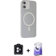 BUTİMAR'S iPhone 11 Çekirdek Modern Prime - Siyah Bilvis 5in1 5d Magic Hayalet Cam Ekran Koruyucu + Mavi Pvd Metal Kamera Lens