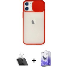 BUTİMAR'S iPhone 11 Vadi Çizgi - Siyah Bilvis 5in1 5d Magic Hayalet Cam Ekran Koruyucu + Şeffaf Kamera Lens Koruma Cam